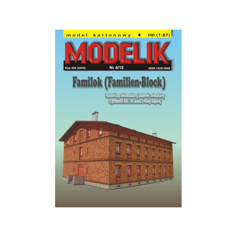 MODELIK BUDYNEK FAMILOK (4/15) (Familien - Block)