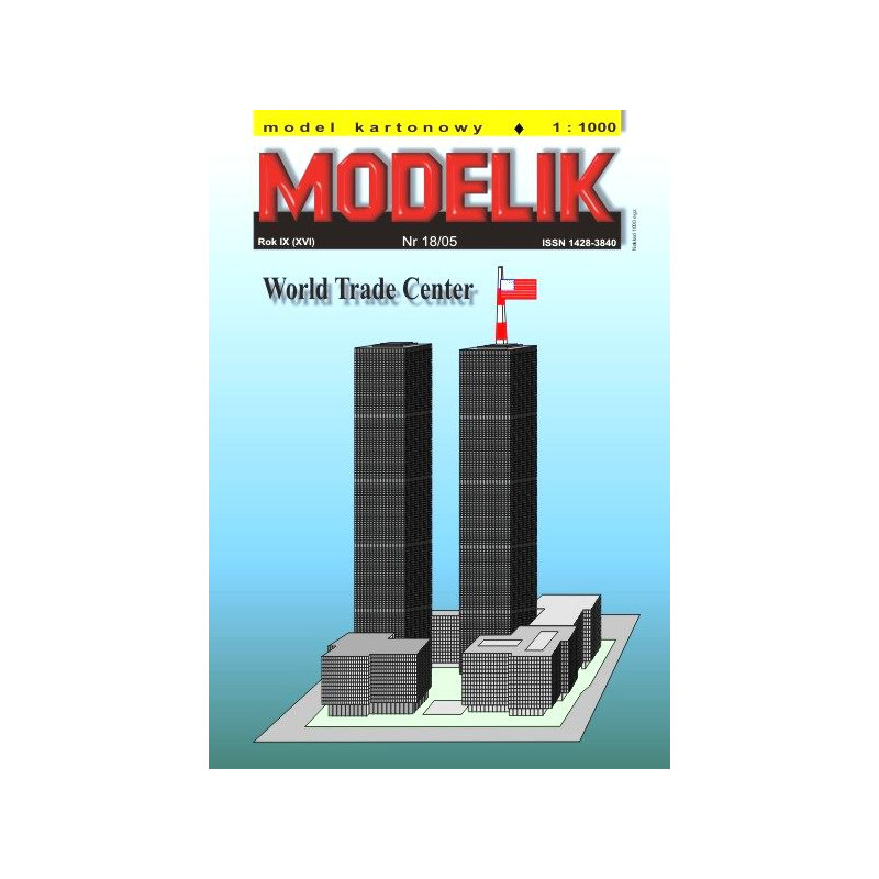 MODELIK BUDYNEK WORLD TRADE CENTER (18/05)