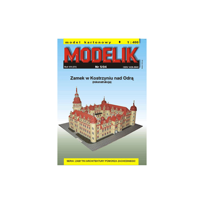 MODELIK BUILDING CASTLE IN KOSTRZYN NAD ODR± (5/04)