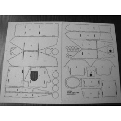 MODEL TANK HETZER LASER...