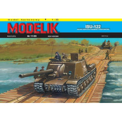 MODELIK ISU-122 (11/05) samohybné dělo