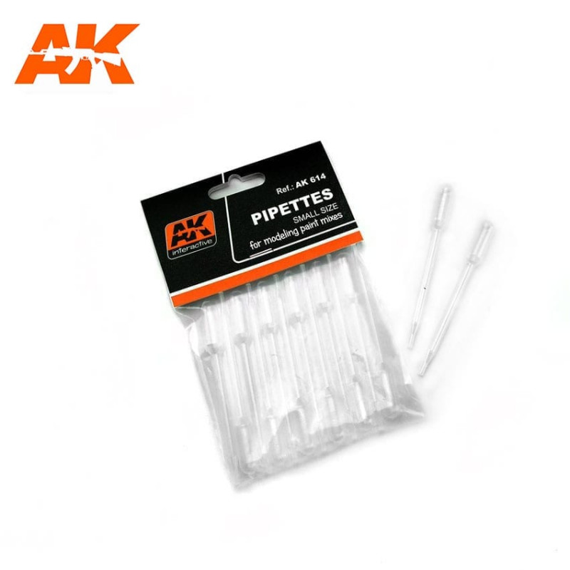 AK 614 SMALL PIPETS 12 pieces