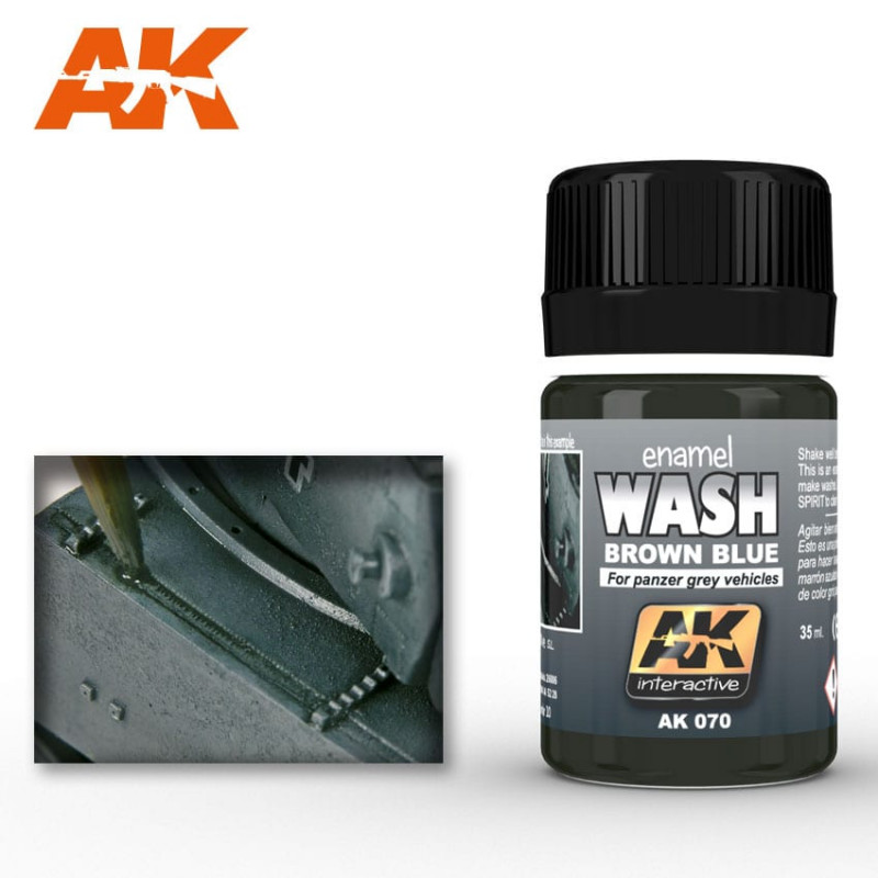 AK  070 WASH FOR PANZER GREY 35ml