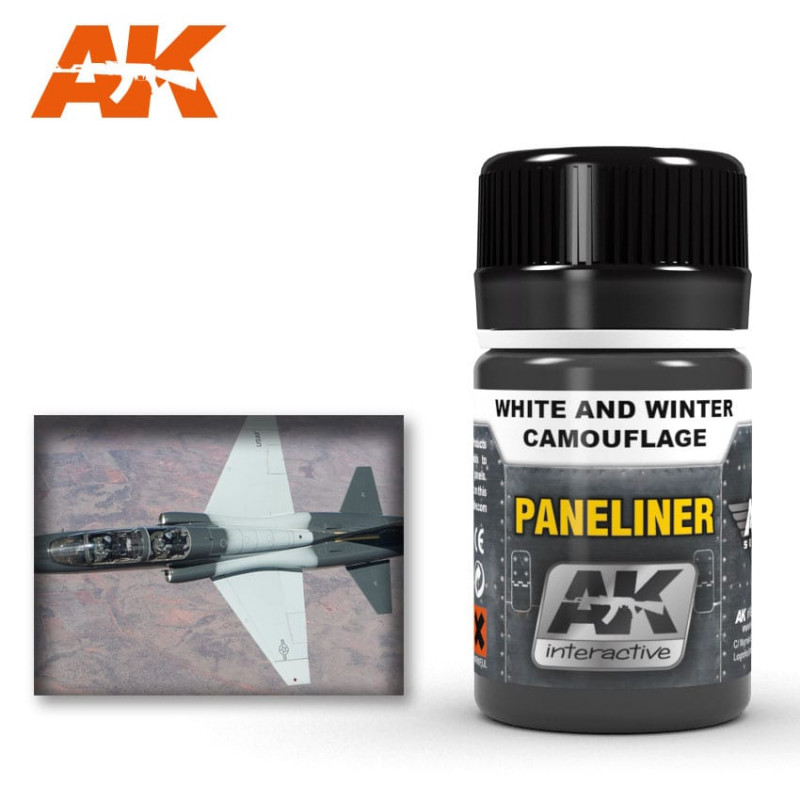 AK 2074 WHITE AND WINTER CAMOUFLAGE 35ml