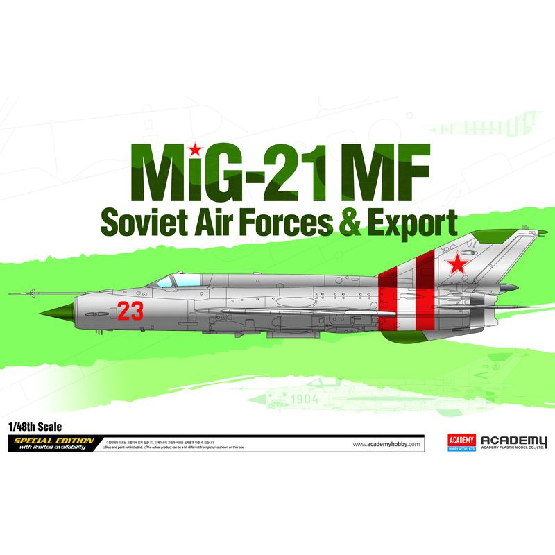 ACADEMY 1/48 MIG-21MF SOVIET AIR FORCE (12311)