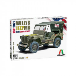 ITALERI 1/24 WILLYS JEEP MB...