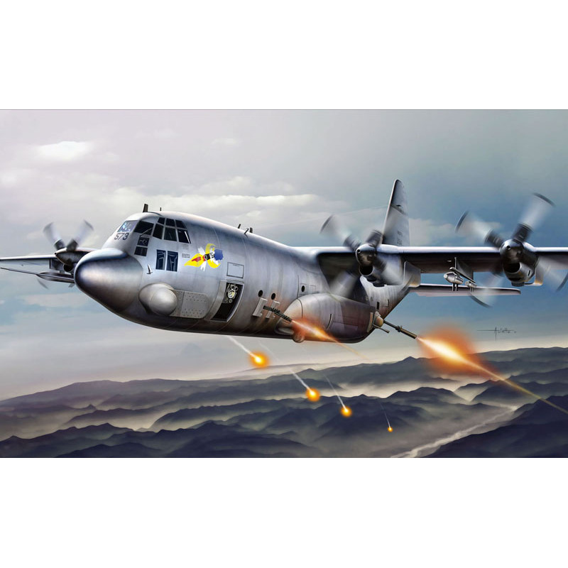 ITALERI 1/72 AC 130H HERCULES SPECTRE (1310)
