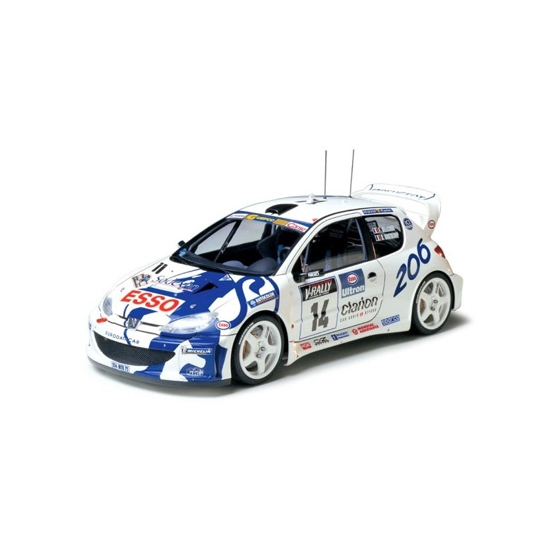 TAMIYA 1/24 CAR PEUGEOT 206 WRC 24221