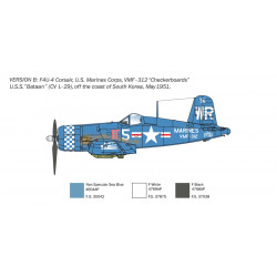 ITALERI 1/72 F4U/4B CORSAIR KOREAN WAR   (1453)