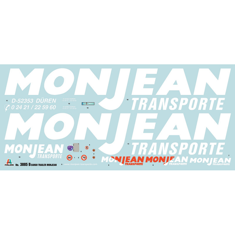 ITALERI 1/24 NÁKLADNÍ PŘÍVĚS (3885)