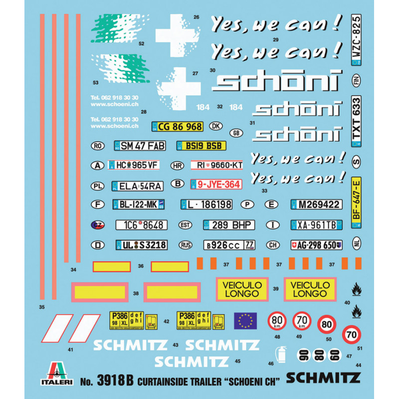 ITALERI 1/24 PŘÍVĚS SE ZÁVĚSEM (3918)