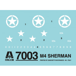 ITALERI 1/72 M4A1 SHERMAN (7003)