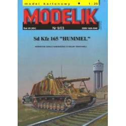 MODELIK Sd Kfz 165 HUMMEL (9/03) self-propelled gun