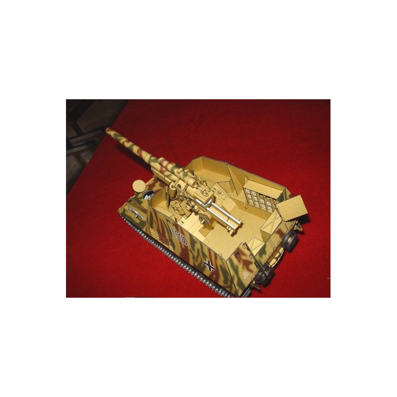 MODELIK Sd Kfz 165 HUMMEL (9/03) samohybné dělo