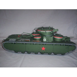MODELIK CZOŁG T-35 wz.1932 (1/08)
