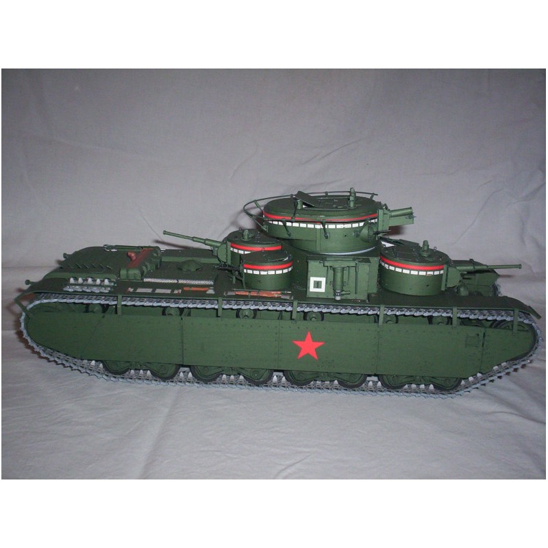 MODELIK CZOŁG T-35 wz.1932 (1/08)