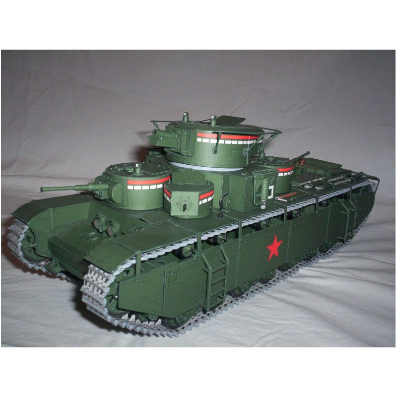 MODELIK CZOŁG T-35 wz.1932 (1/08)