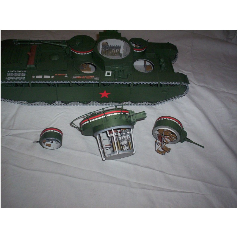 MODELIK CZOŁG T-35 wz.1932 (1/08)