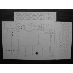 MODELIK CZOŁG T-60 LASER...