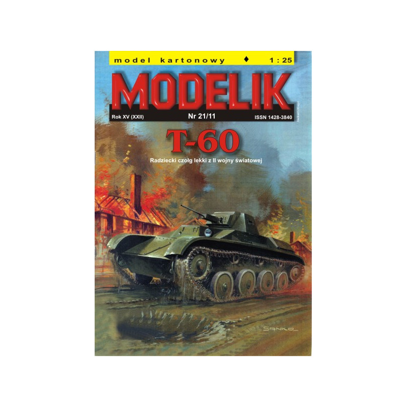 MODELIK TANK T-60 (21/11)