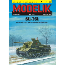 MODELIK SU-76i (2/10) self-propelled gun