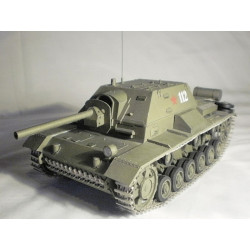 MODELIK DZIAŁO SU-76i (2/10) działo samobieżne