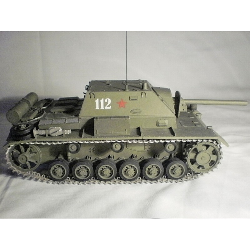 MODELIK SU-76i (2/10) self-propelled gun