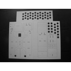 MODELIK DZIAŁO SU-76i LASER...