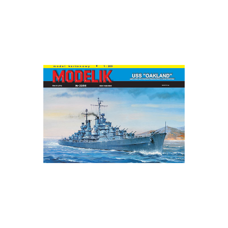 MODELIK OKRĘT USS OAKLAND (22/05)