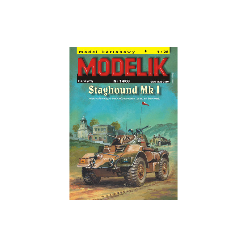 MODELIK VEHICLE STAGHOUND Mk I (14/08)