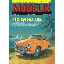 MODEL CAR FSO SYRENA 105 L (17/08)