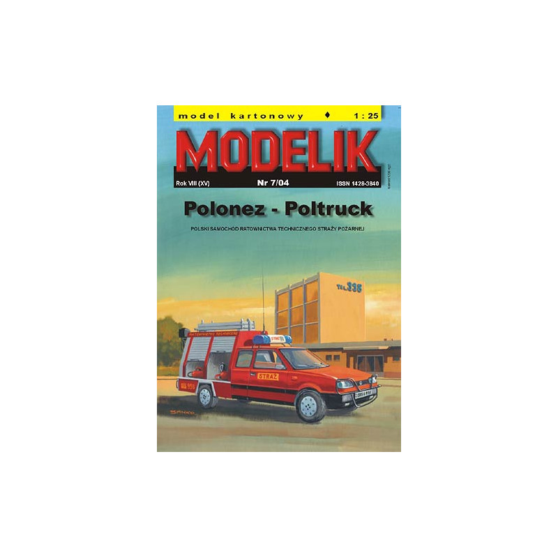 MODELIK CAR POLONEZ - POLTRUCK GUARD (7/04)