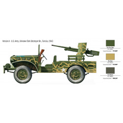 ITALERI 1/35 M6 MOTOROVÁ LAFETA WC-55(6555)