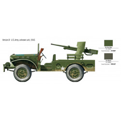 ITALERI 1/35 M6 MOTOROVÁ LAFETA WC-55(6555)