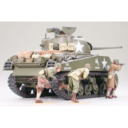 TAMIYA 1/35 U.S. MEDIUM TANK M4A3 SHERMAN 75mm GUN LATE PRODUCTION (35250)
