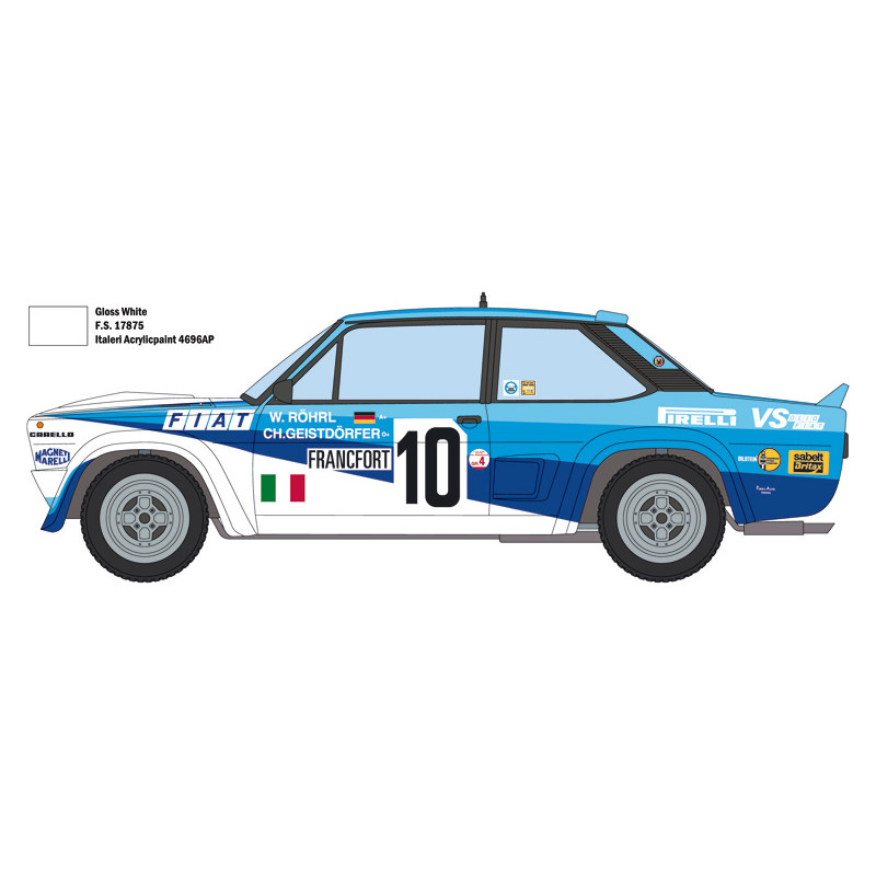 ITALERI 1/24 FIAT 131 ABARTH RALLY (3662)