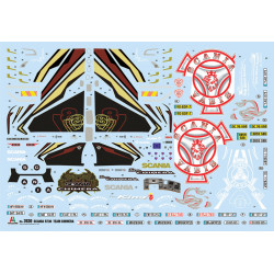 ITALERI 1/24 SCANIA R730 STREAMLINE "TEAM CHIMERA" (3930)