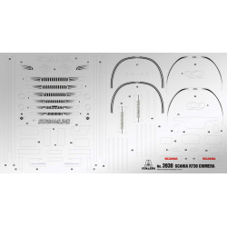 ITALERI 1/24 SCANIA R730 STREAMLINE "TEAM CHIMERA" (3930)