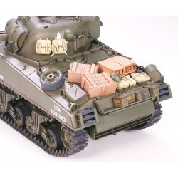 TAMIYA 1/35 americký střední tank M4A3 SHERMAN 75mm dělo pozdní výroba (35250)