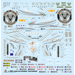 ITALERI 1/24 SCANIA R730 STREAMLINE SHOW TRUCK (3952)