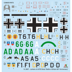 ITALERI 1/48 JUNKERS JU-87B STUKA "THE BATTLE OF BRITAIN" (2807)