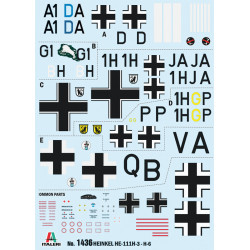 ITALERI 1/72 HEINKEL HE-111 (1436)