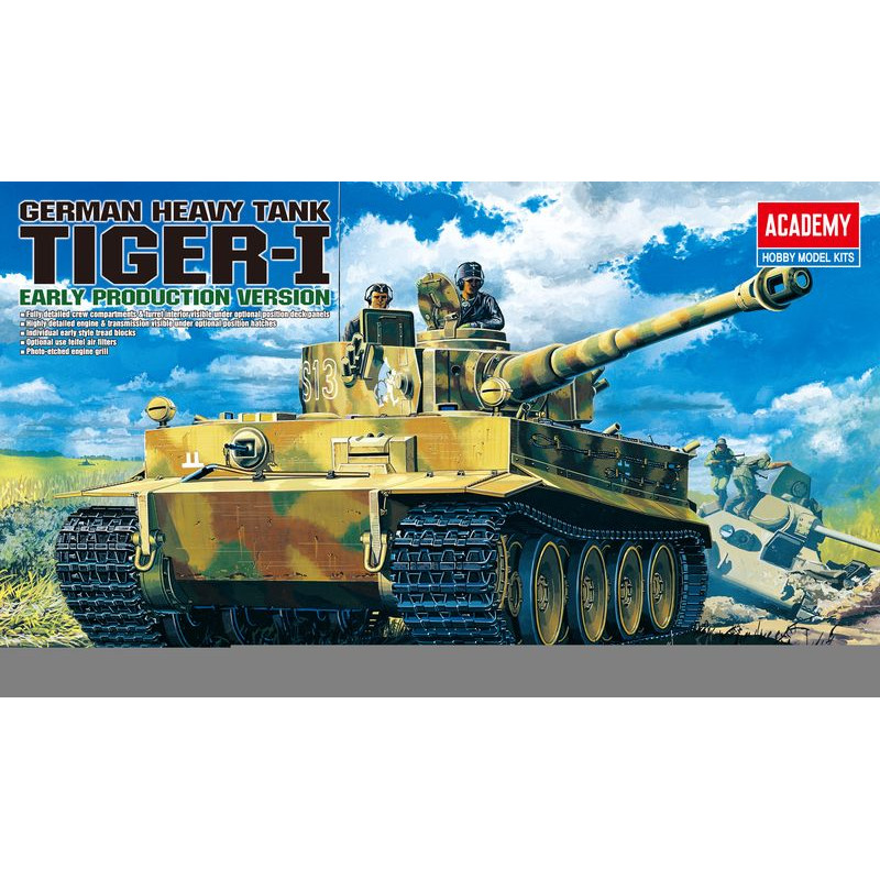 ACADEMY 1/35 GERMAN TIGER - EARLY VERSION (13239)