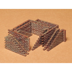 TAMIYA 1/35 BRICK WALL SET...