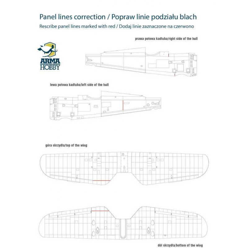 ARMA HOBBY 1/48 PZL P.11C EXPERT SET (40001)