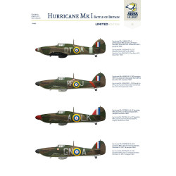 ARMA HOBBY 1/72 HURRICANE Mk I BATTLE OF BRITAIN (70023)