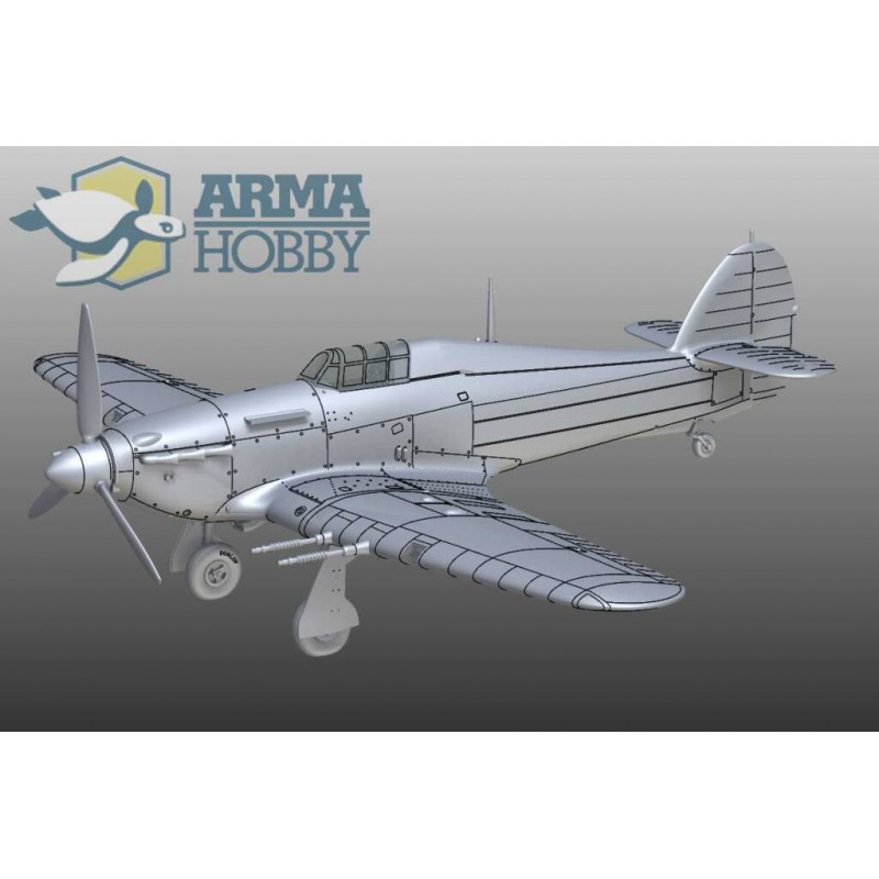 ARMA HOBBY 1/72 HURRICANE Mk IIc MODEL   KIT (70036)