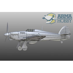 ARMA HOBBY 1/72 HURRICANE Mk IIc MODEL   KIT (70036)