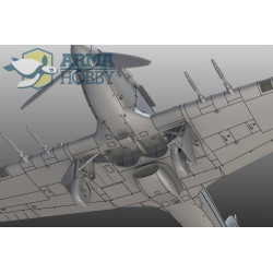 ARMA HOBBY 1/72 HURRICANE Mk IIc MODEL   KIT (70036)