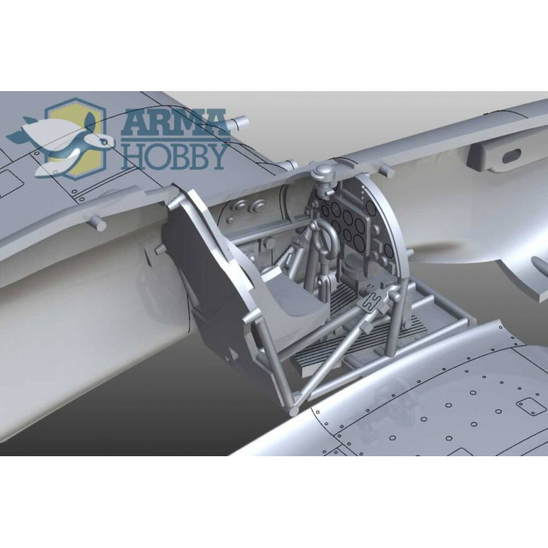 ARMA HOBBY 1/72 HURRICANE Mk IIc MODEL   KIT (70036)